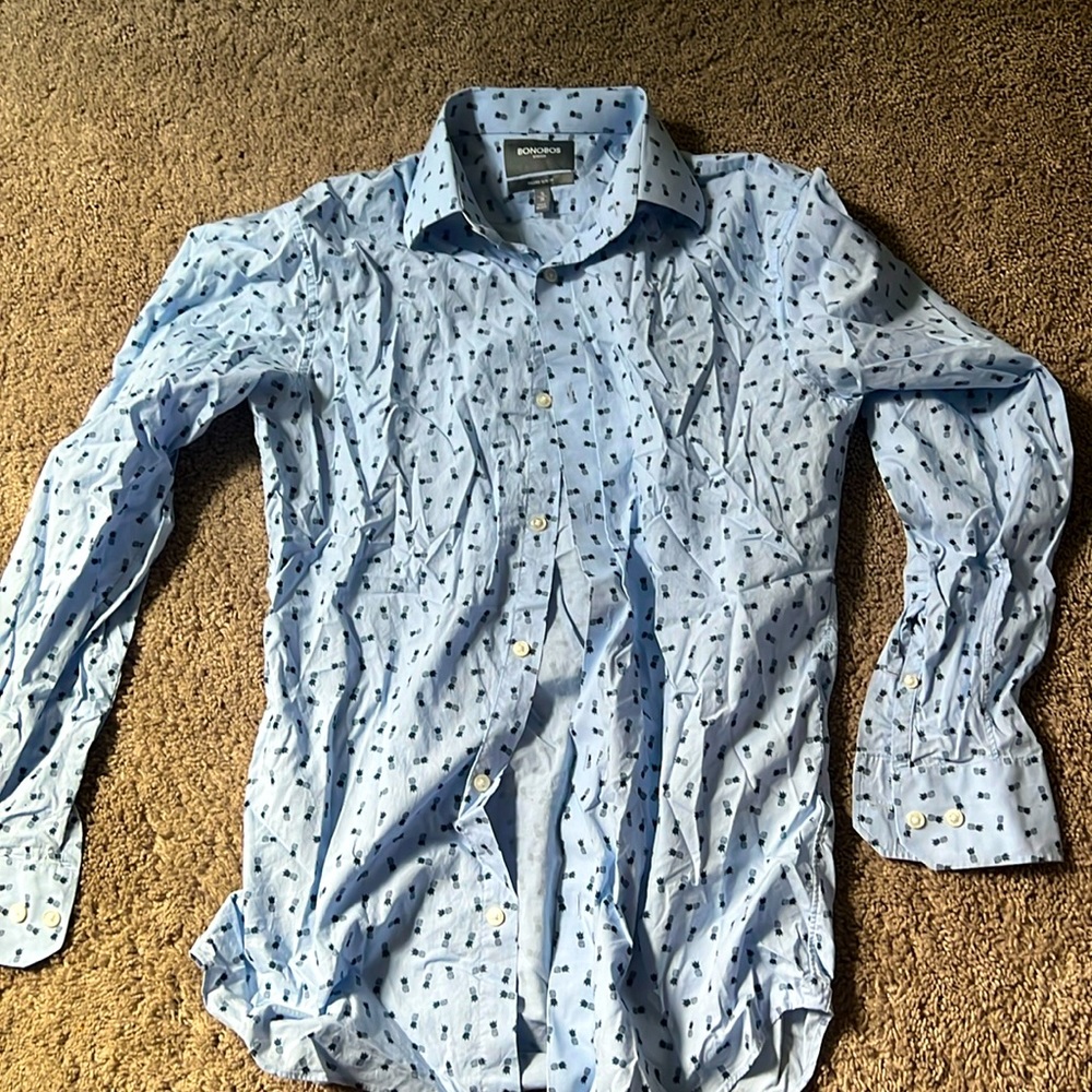 Bonobos pineapple shirt